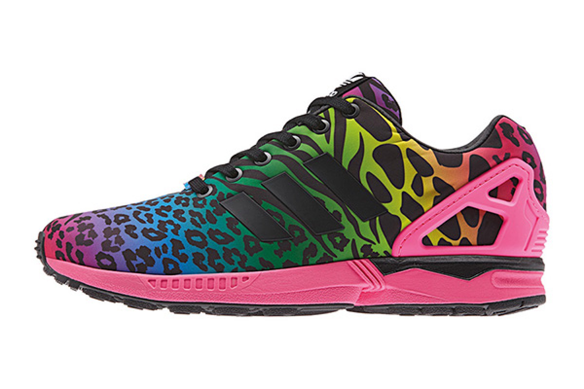 adidas zx flux femme multicolor